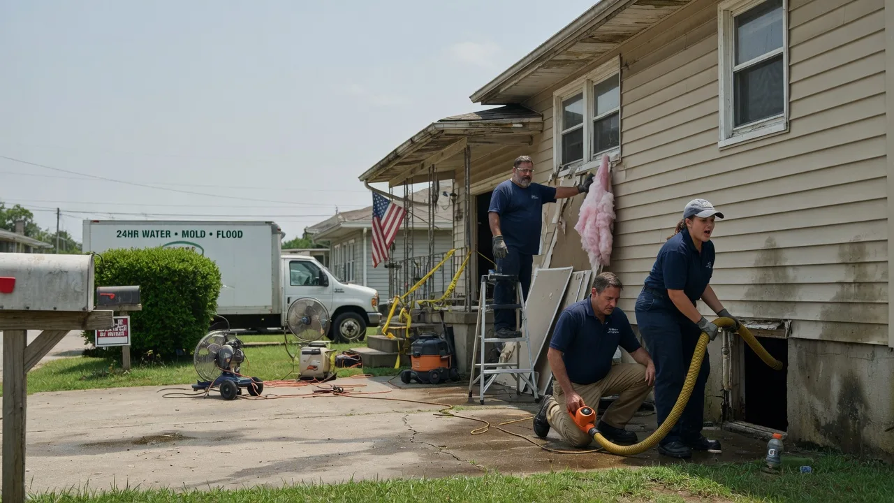 Water Damage Repair in Newkirk, OK near me